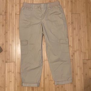 Talbots cargo pants